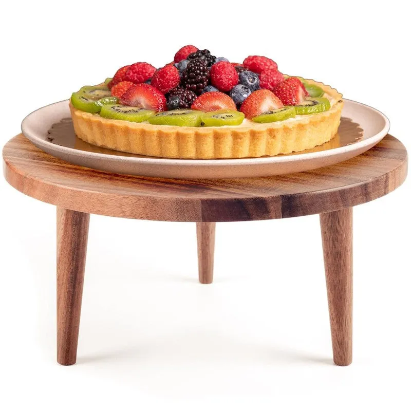 Spesh Acacia Wood Round Platter media 4