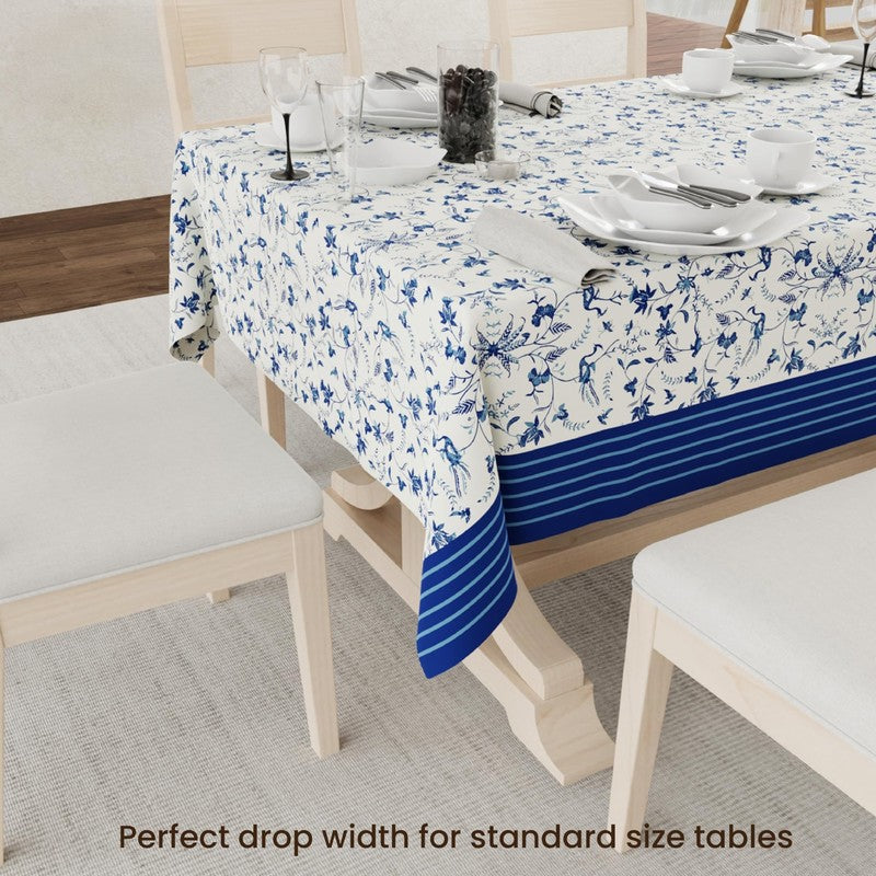Urban Space Blue Bloom Table Cover media 3