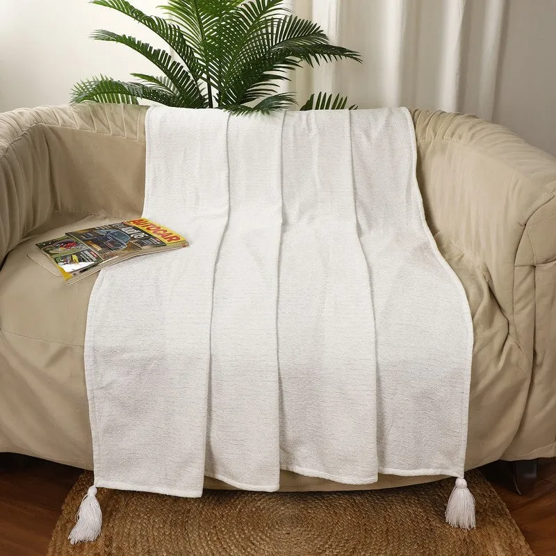 Cozy Luxe Solid Throw media 1
