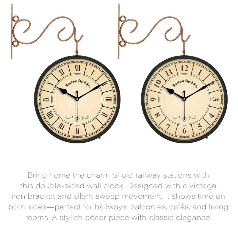 Hawthorne Double Sided Wall Clock media 5