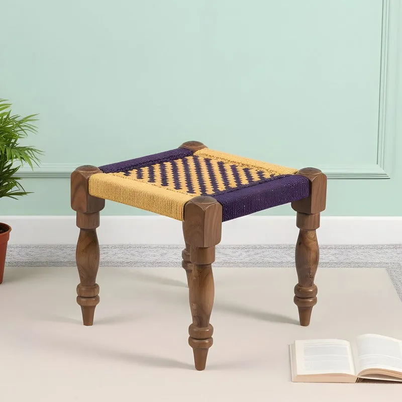 Izeno Sheesham Wooden Bench - Yellow,Brown media 1