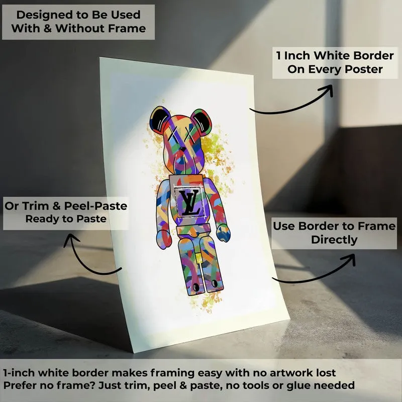 Vibrant Bear Culture Wall Poster media 9