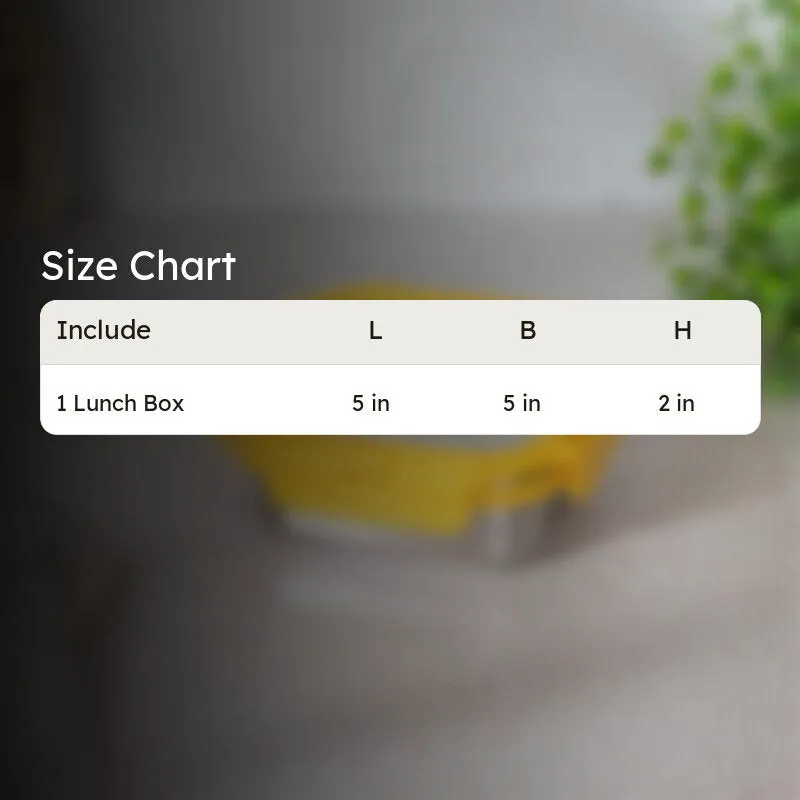 Hotspot Airtight Lunch Box (Yellow) - 300 mL media 8