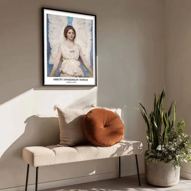 Angel Abott Handerson Thayer Archival Canvas Wall Painting - Black Frame media 4