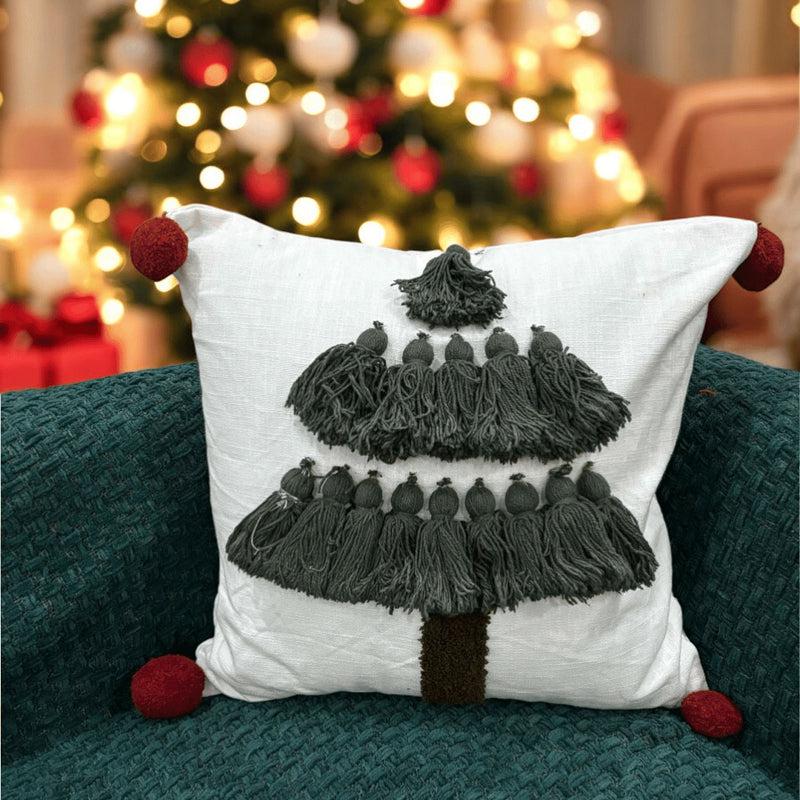 Sable Christmas Cotton Christmas Cushion Cover media 4