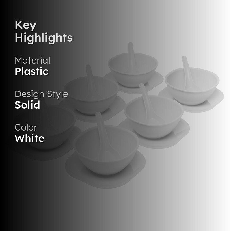 Cesar 400 ml Soup Bowl (White) - Eighteen Piece Set media 2