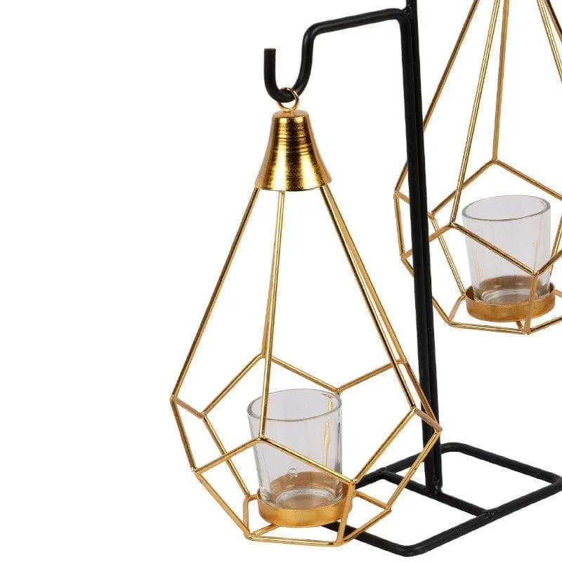 Diamond Balance Tealight Candle Holder media 5