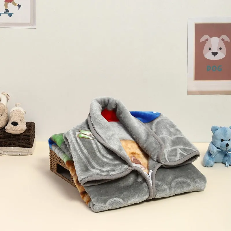 Monte Carlo Cozy Castle Blanket - 553 GSM media 3