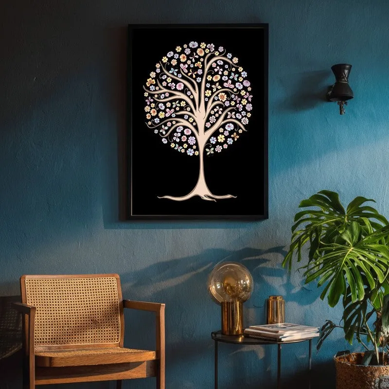 Vana Shakhi Archival Paper Wall Art With Frame media 4