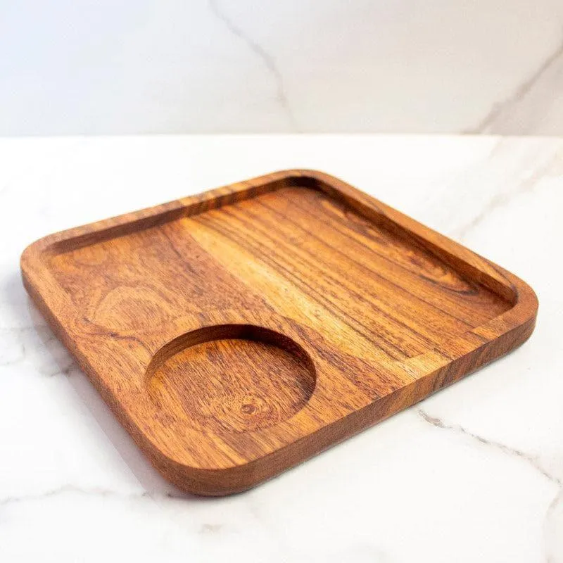 Crosby Wooden Platter media 4