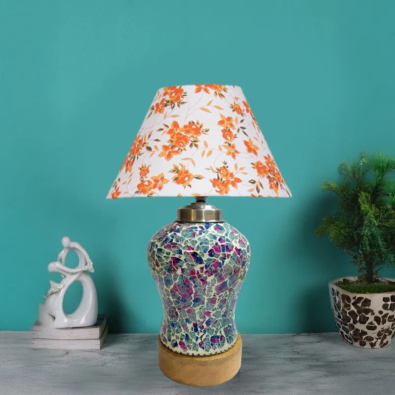 Floranisse Fleur Cone Wooden Table Lamp media 3