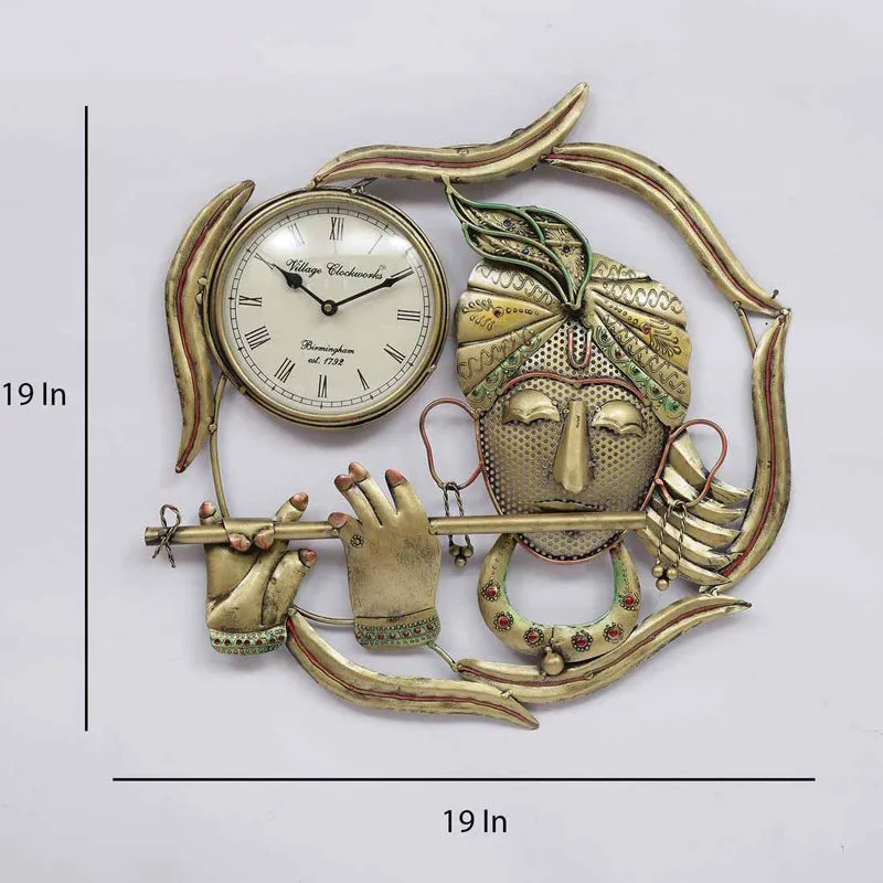 Krishnavenu Decorative Wall Clock media 5