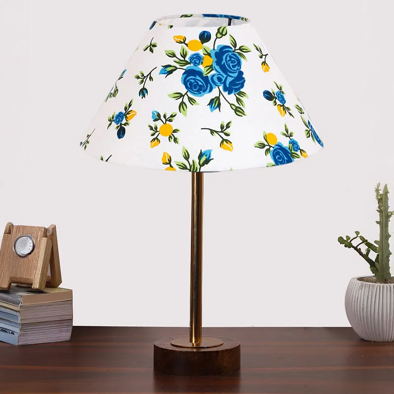 Fleurna Cone Rodin Wooden Table Lamp - Multicolor media 3