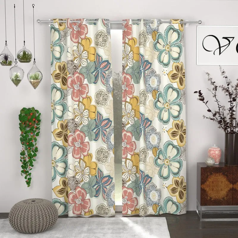 Petal Glow Curtains - Set of Two media 1