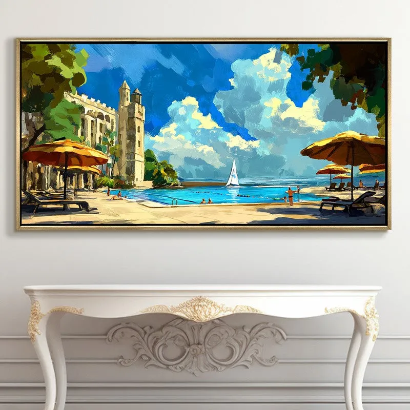 Sunhold Canvas Wall Painting With Frame media 5