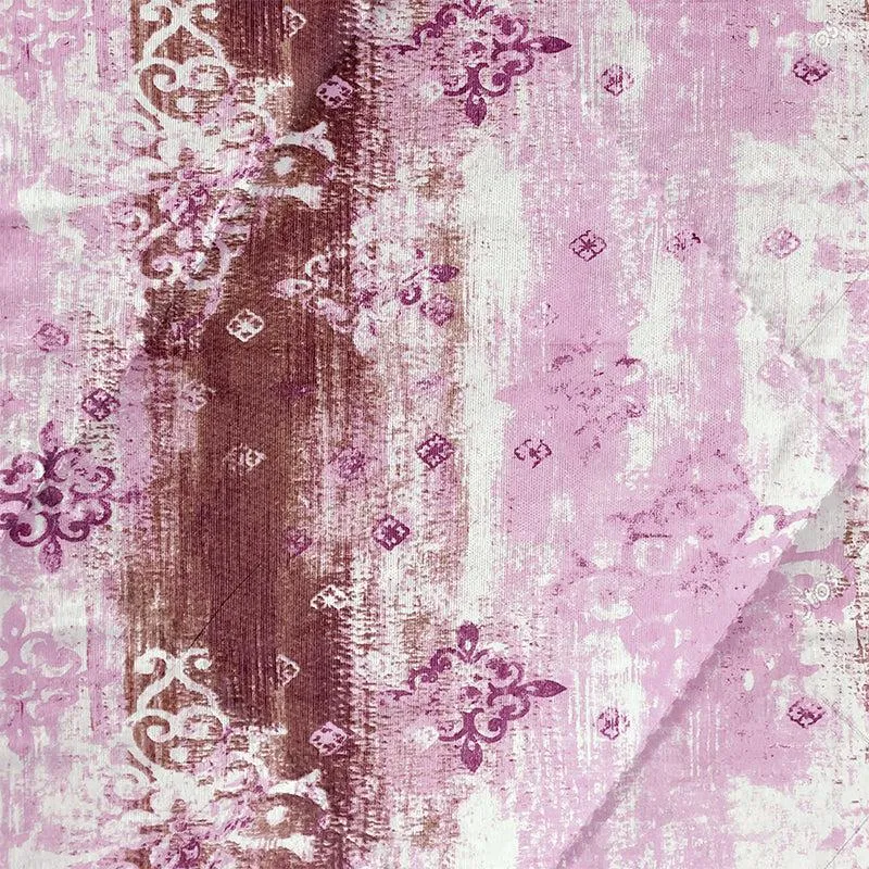 Swayam Anvi Ethnic Cotton Comforter (Pink) - 150 GSM media 6