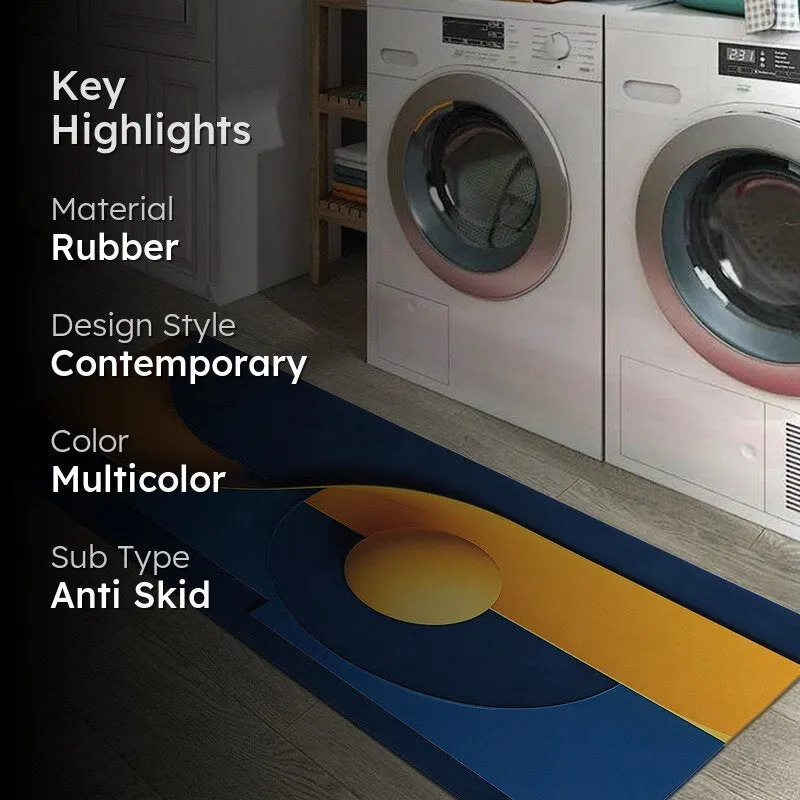 Comfyra Anti Skid Rubber Runner Rug media 2