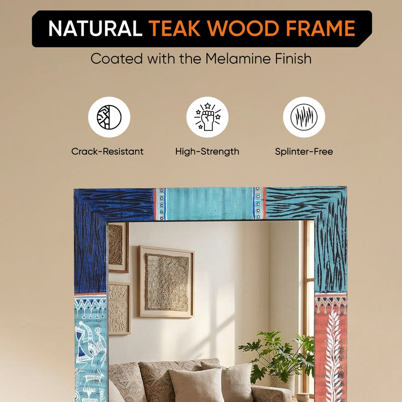 Jansena Wooden Mirror media 8