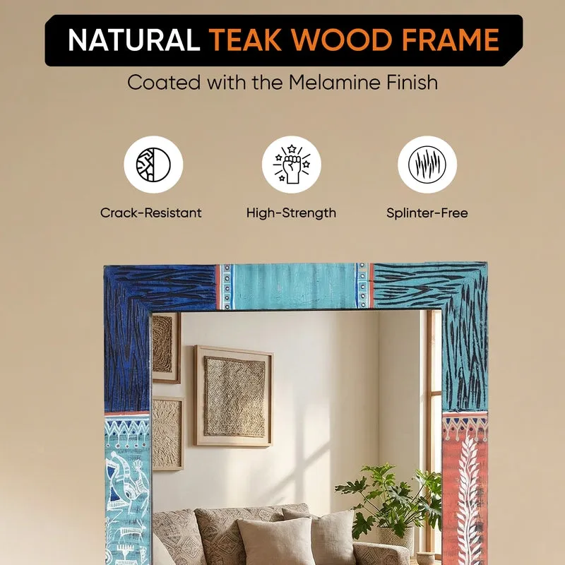 Jansena Wooden Mirror media 8
