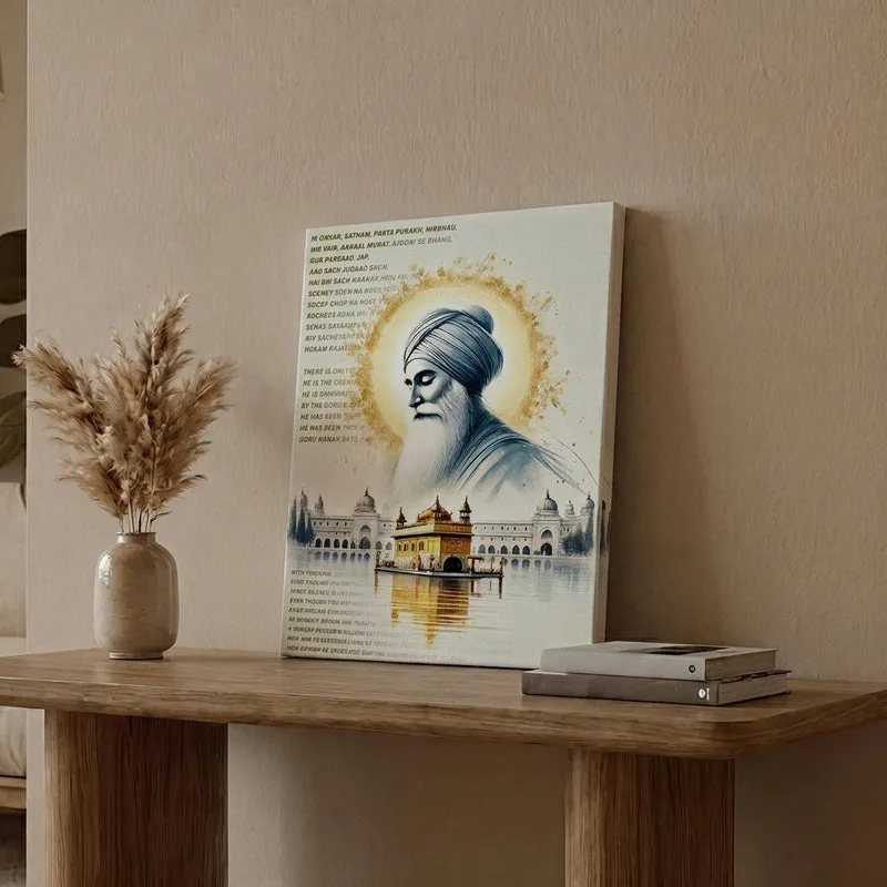 Guru Nanak Dev Ji Golden Temple Wall Art media 1