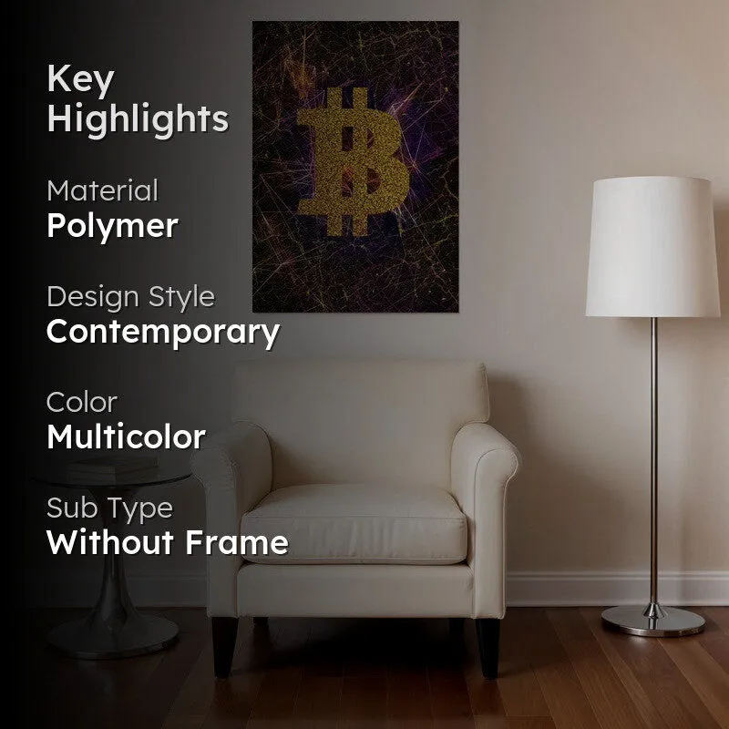 Golden Crypto Wall Poster media 2