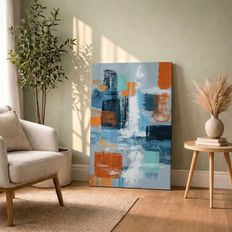 Block Harmony Canvas Canvas Wall Art