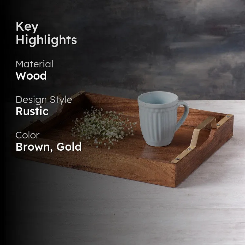 Sandstone Serving Tray - Brown media 2
