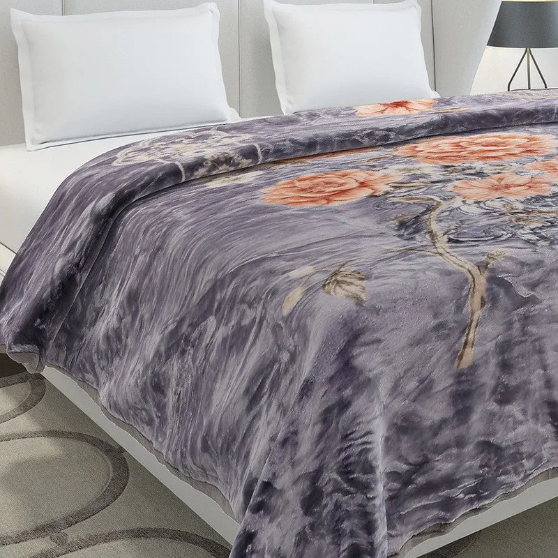 Monte Carlo Whimsical Blossom Blanket - 852 GSM media 4
