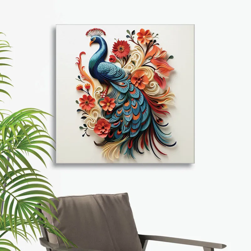 Mayoor Magna Canvas Wall Painting media 1