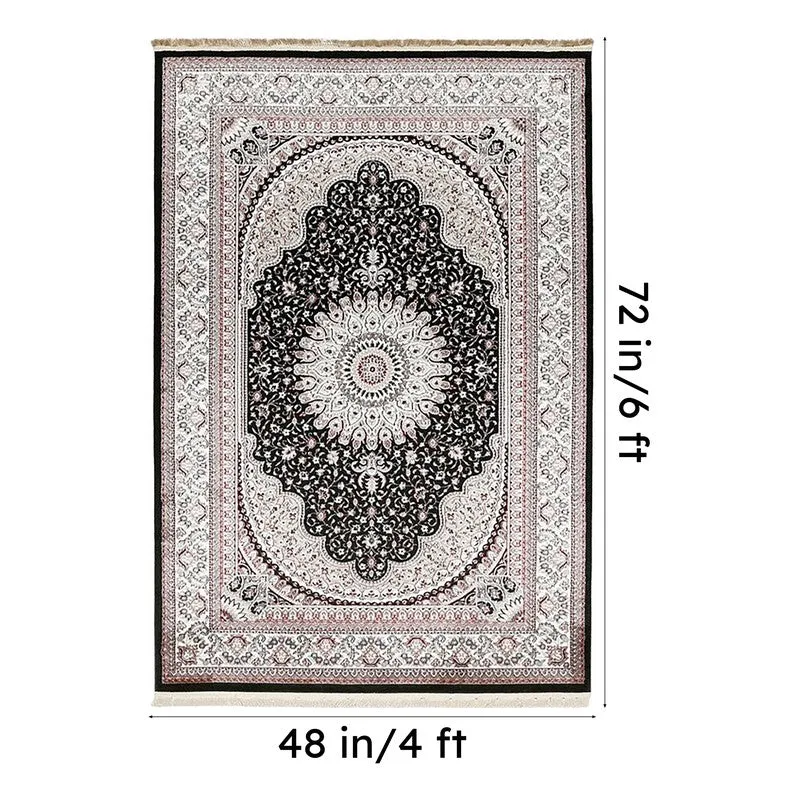 Zayra Art Silk Carpet media 8