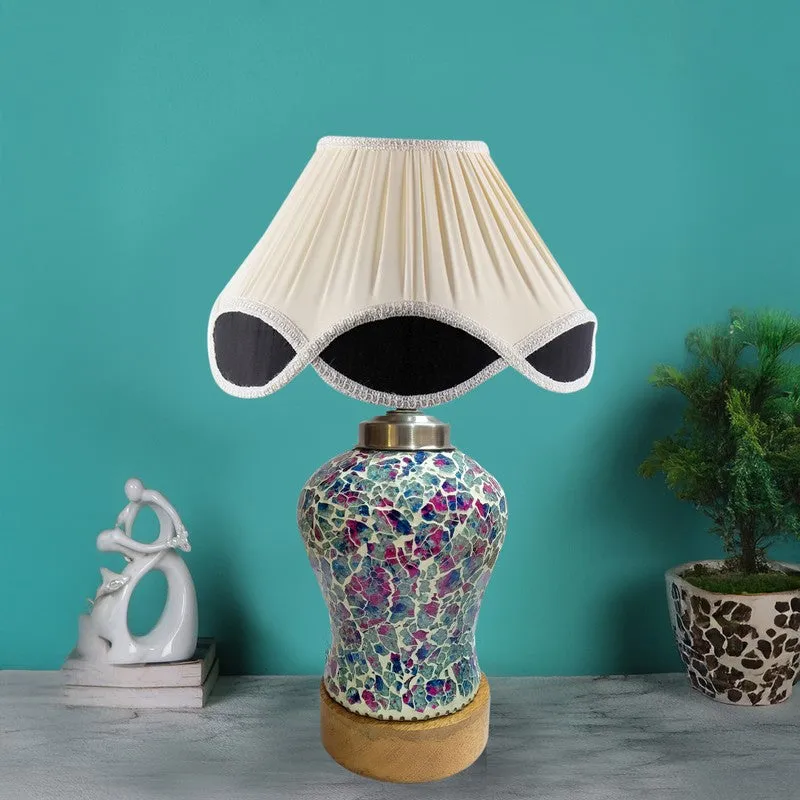 Floranisse Arc Wooden Table Lamp - Multicolor media 3