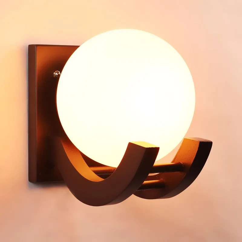 Orb Glow Iron Wall Lamp media 4