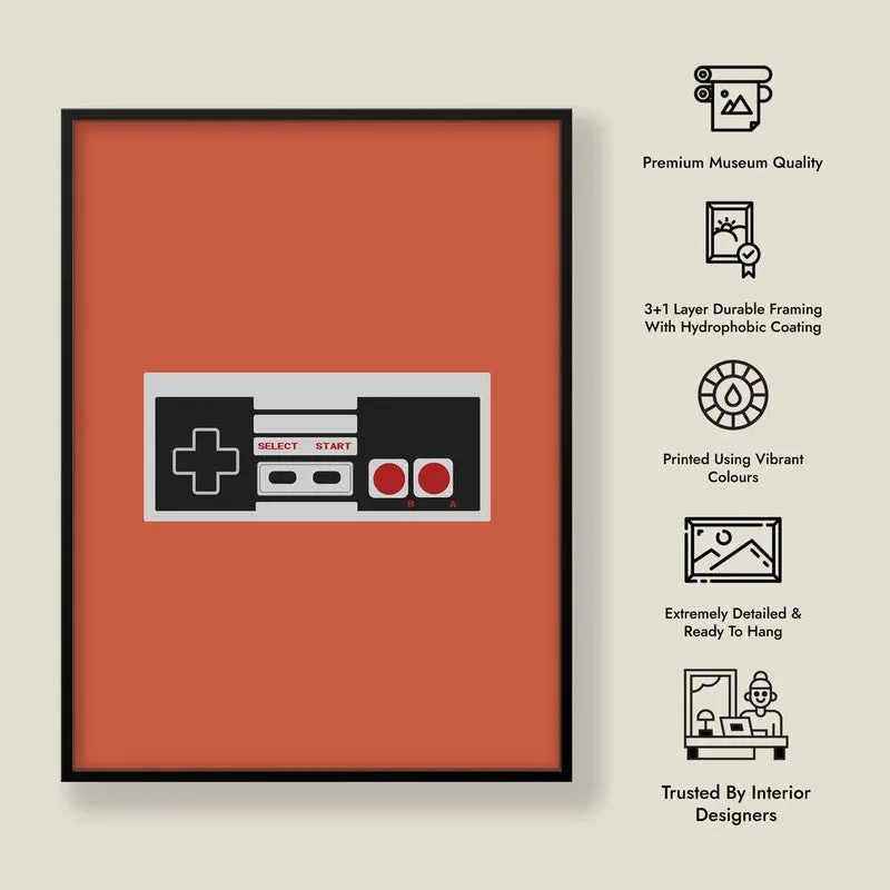 Game Mode Framed Canvas Wall Painting media 7