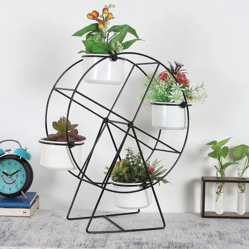 Wheel Fun Planter - White media 3