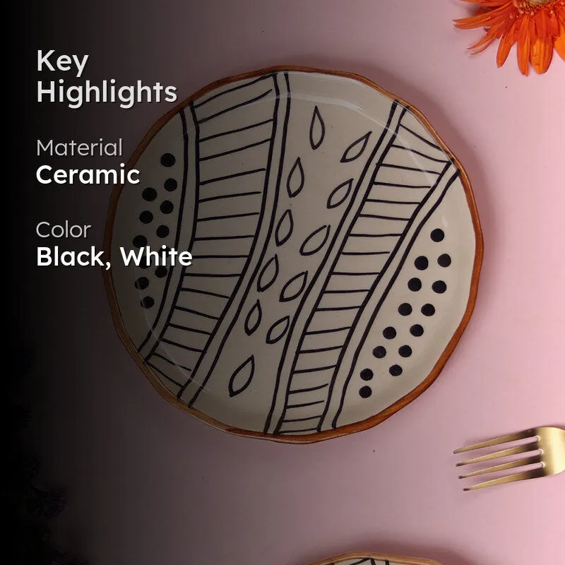 Gennaro Ceramic Quarter Plate media 2