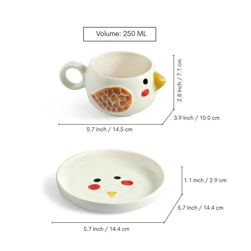 Pooky Bird Cup & Saucer - 250 ML media 7