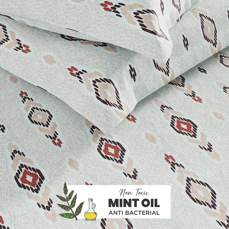 Deynor Cotton Bedsheet (Peach) - 144 TC media 6