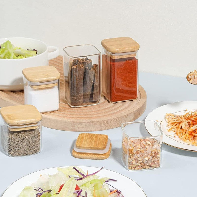 Luxe Nest Airtight Kitchen Jar (220 mL Each) - Set of Twelve media 6