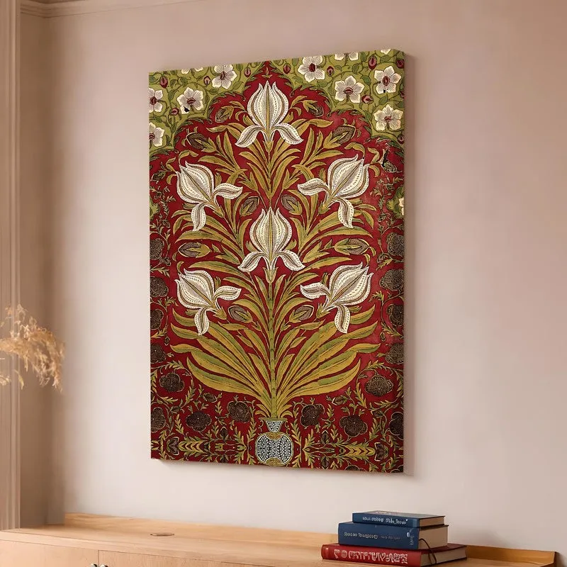 Floral Orbit Canvas Wall Art media 4