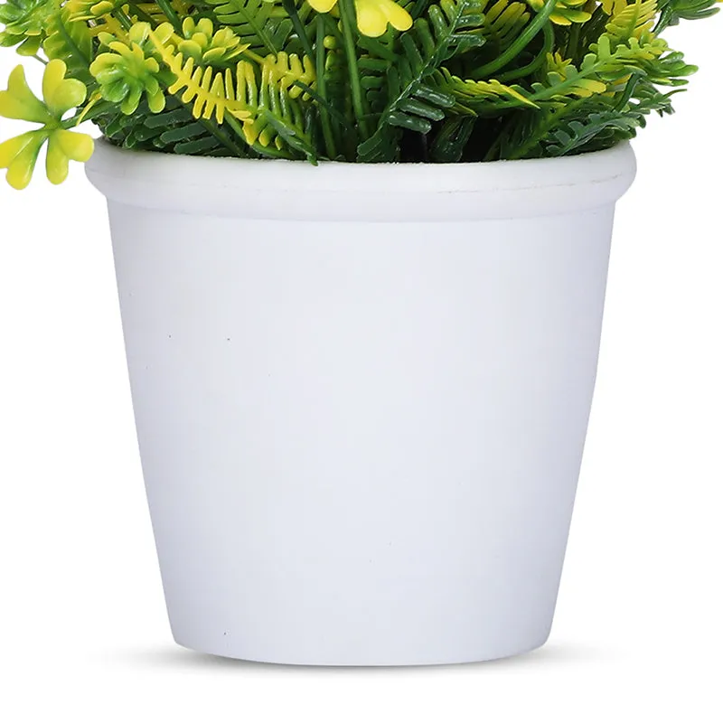 Belka Artificial Plant With Black Plastic Pot - Set Of Two media 2
