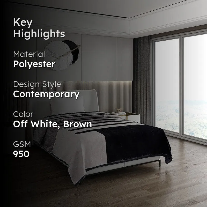 Monte Carlo Midnight Harmony Blanket - 950 GSM media 2