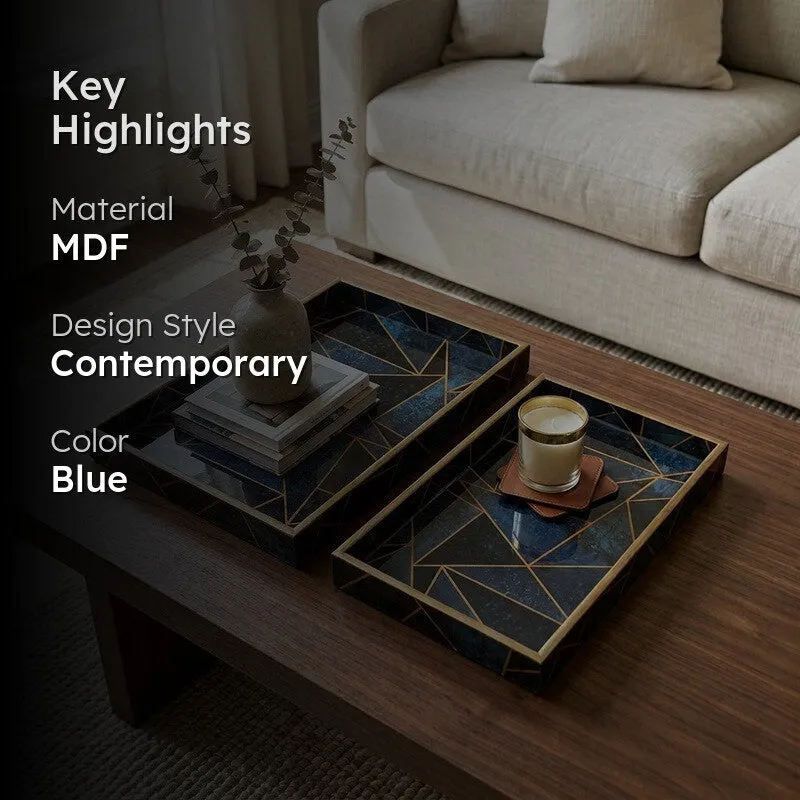 LeafTray Serving Tray - Set of Two media 2