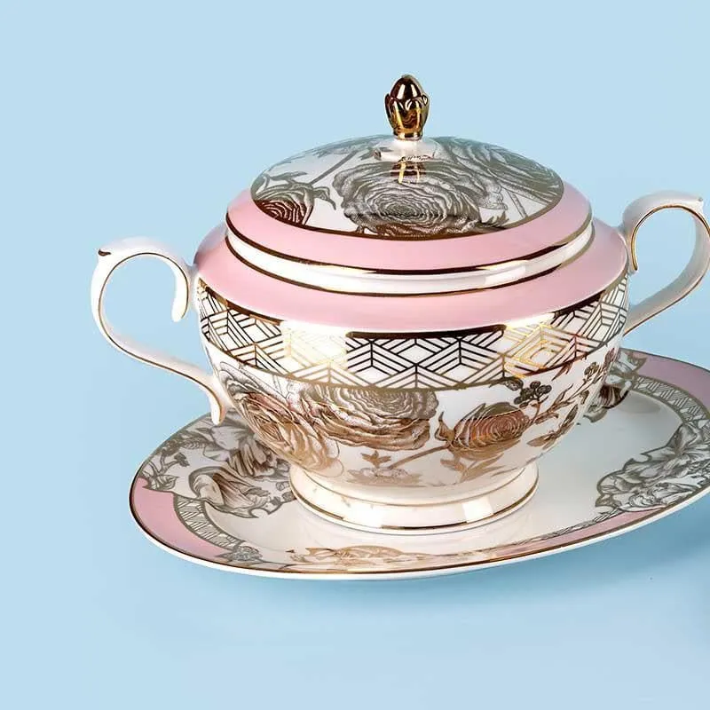 Rosette Dinner Set - 28 Piece Set media 5
