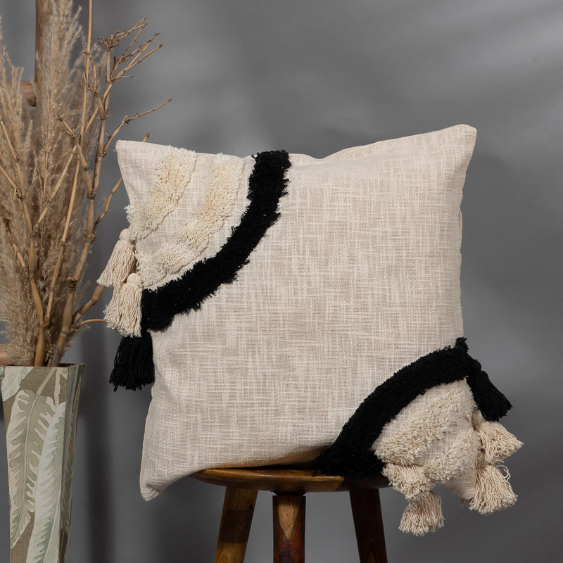 Loft Loop Tufted Cushion Cover - Square - 18 x 18 Inches