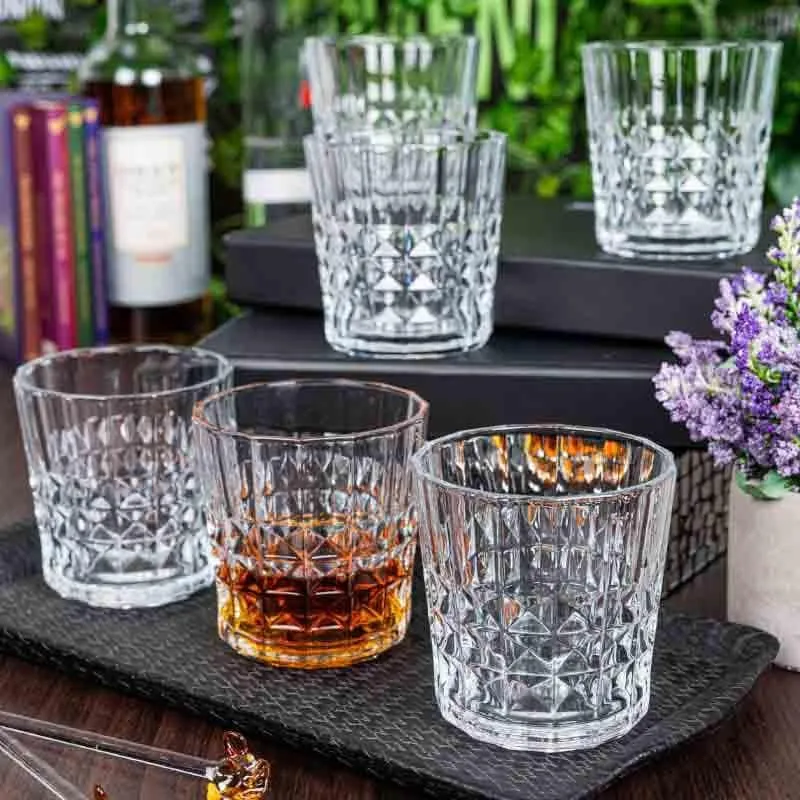 Mefee Old Fashioned Glasses (310 ml ) - Set of Six media 1