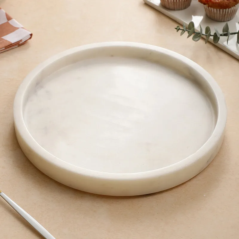 PietraLux Marble Serving Platter media 1