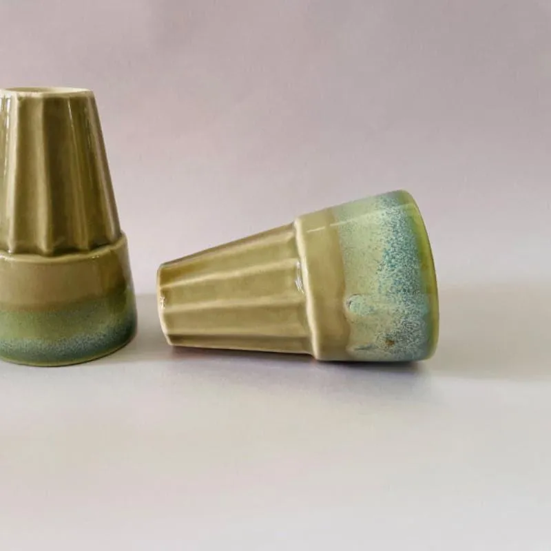 Esthera Ceramic Khullad Sea Green - 150 ML media 3