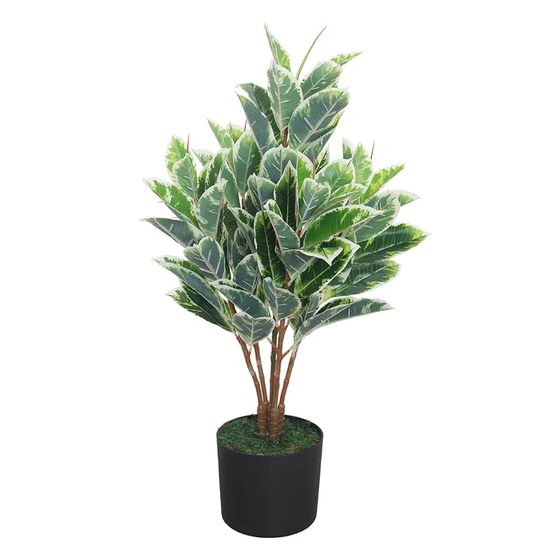 Tranquil Tropics Artificial Plant With Black Plastic Pot media 4