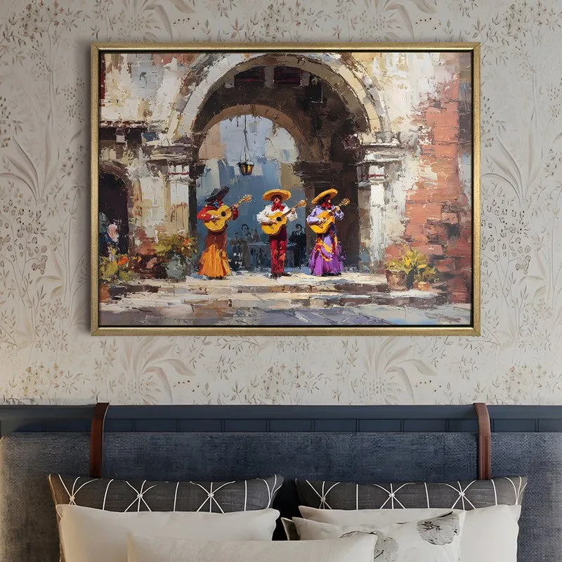 Archway Serenade Canvas Wall Painting With Frame media 5