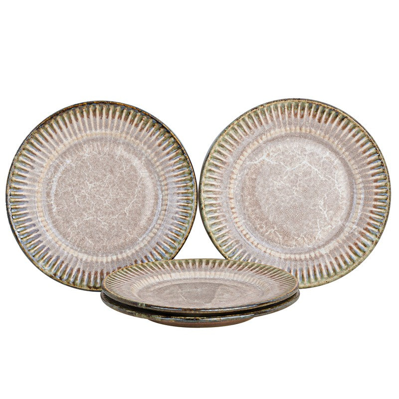Mintora Pink Ceramic Quarter Plates - Set Of Four media 4